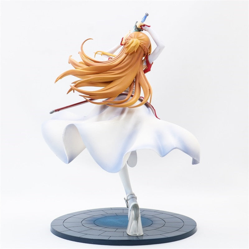 20cm SAO Sword Art Online Yuuki Asuna Action Figure Knights of The Blood Ver. 1/8 Scale PVC Collection Model Toys