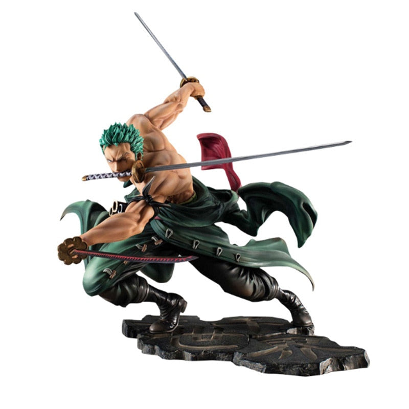 New 1PCS Anime One Piece 16CM PVC Fugure Models Roronoa Zoro Action Figure New world Roronoa Zoro Collectible Toys Kids Gifts