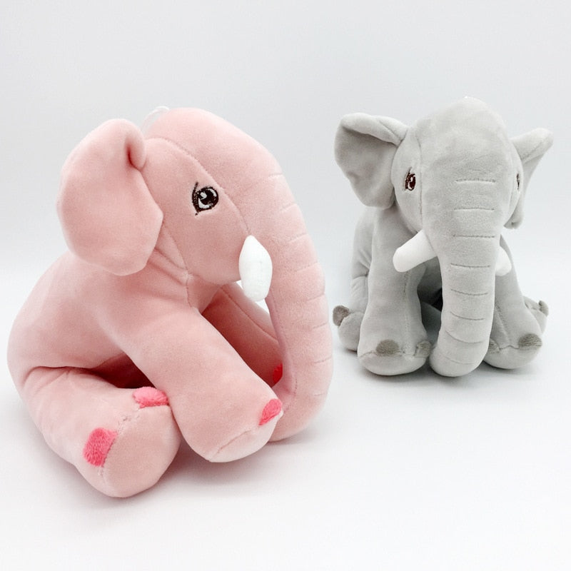 20CM Height Plush Elephant Doll Toy Kids Sleeping Back Cushion Cute Stuffed Elephant Baby Accompany Doll NTDIZ1097
