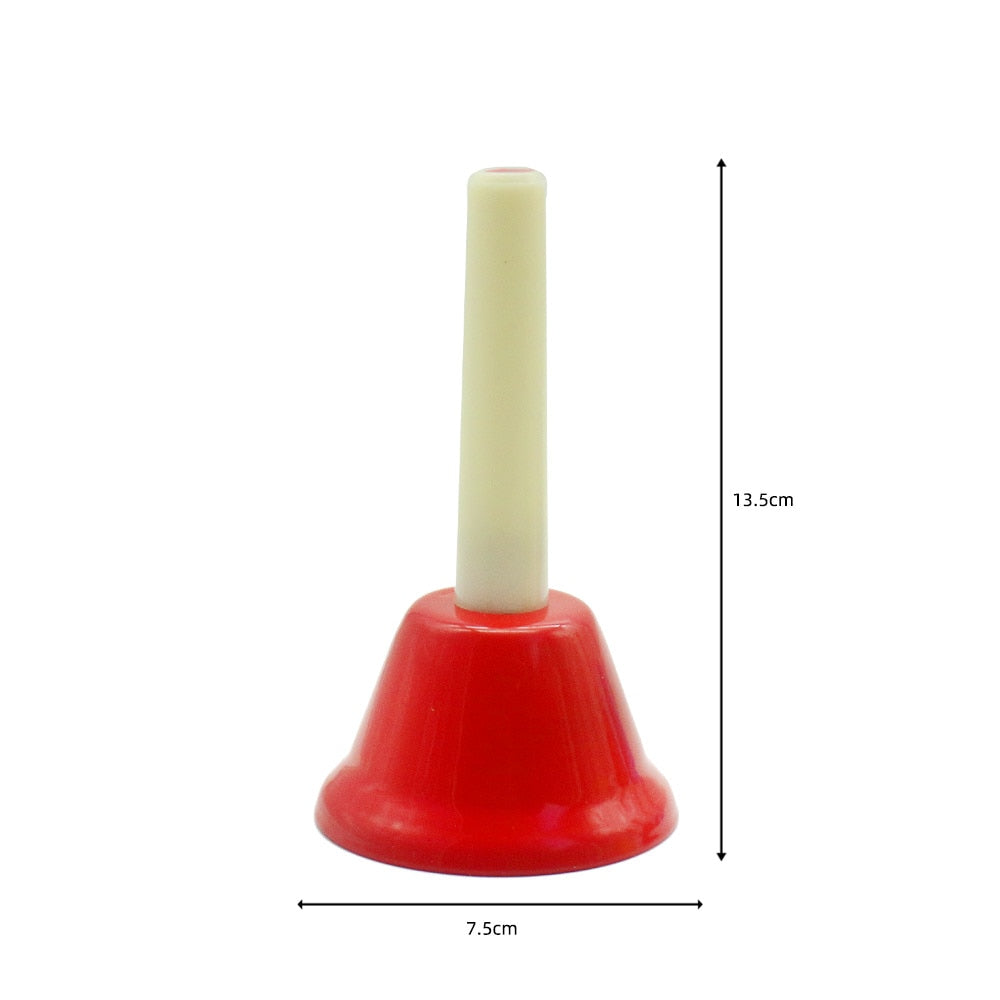 Montessori Musical Material Rhythm Music Toys Metal Montessori Bells Instrument Teaching Aids Learning Educational Toys L1364H