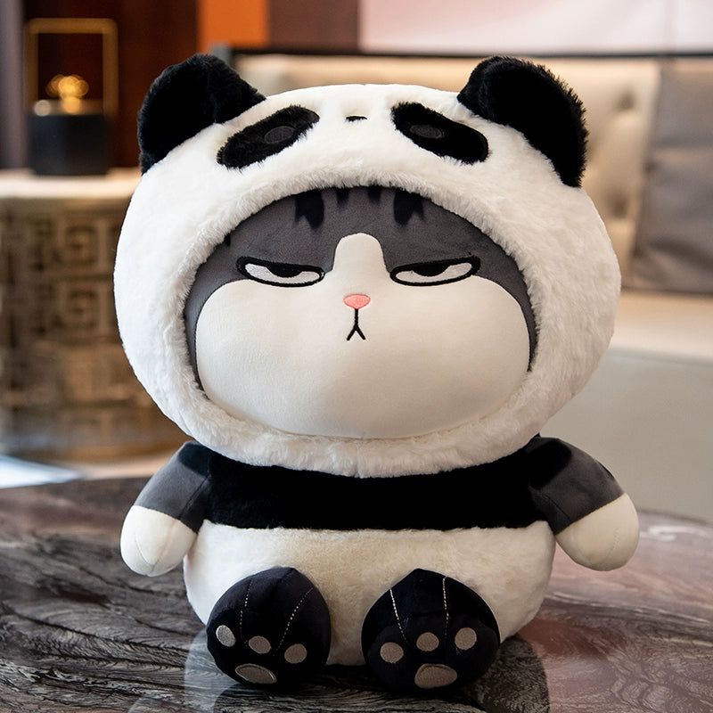 Authentic My Emperor Wanwan Sleeping Doll Turned into Panda Rabbit Doll Plush Toy Doll Long Live Cat Pillow Gift