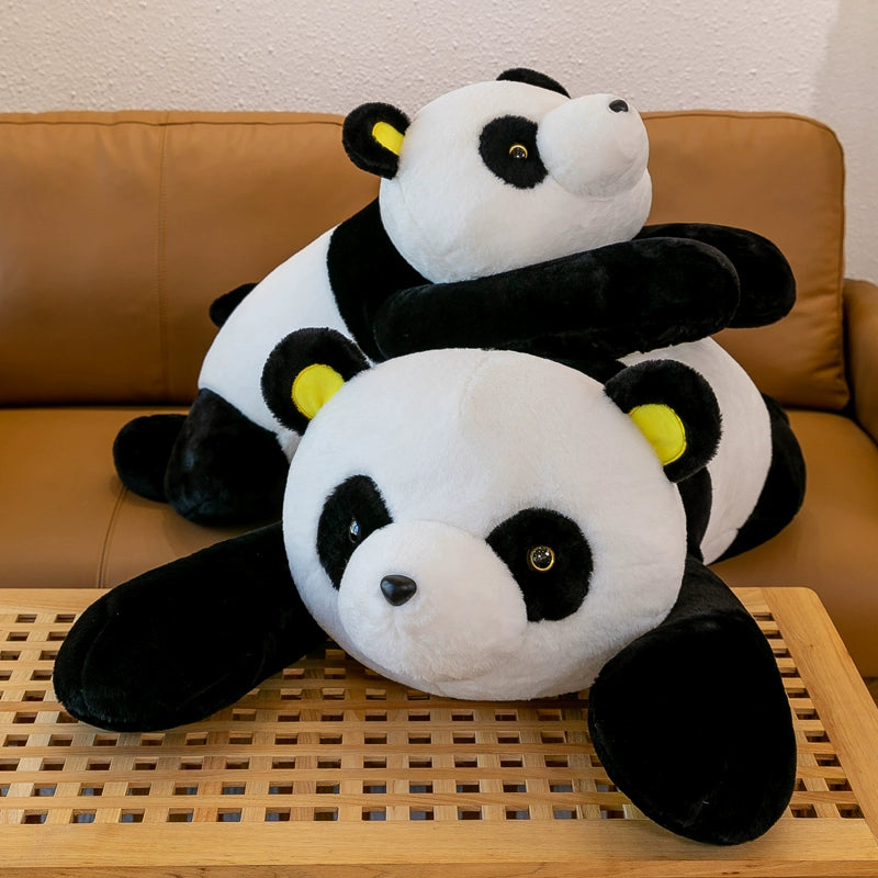 Cute Giant Panda Doll Pillow for Girls Sleeping Leg-Supporting Doll Sleep Hug Bed Doll BEBEAR Stuffed Toy