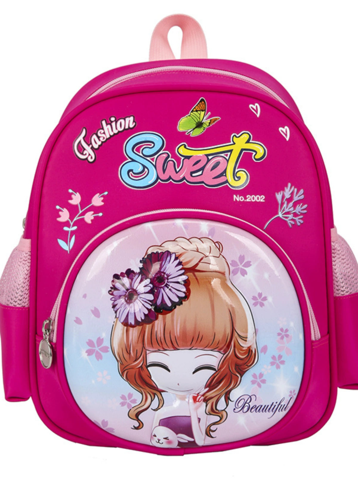 Burden-Reducing Kindergarten Boy's Western Style Schoolbag Cartoon Spider Car Waterproof Little Princess Girls' Backpack Lightweight