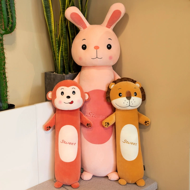 Soft Bench Pillow Doll Ragdoll Bed Baby Sleeping Comfort Baby Child Doll Plush Toy Lion
