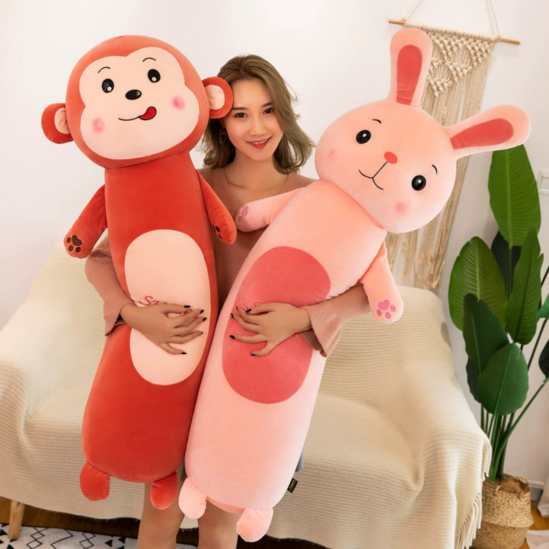 Soft Bench Pillow Doll Ragdoll Bed Baby Sleeping Comfort Baby Child Doll Plush Toy Lion