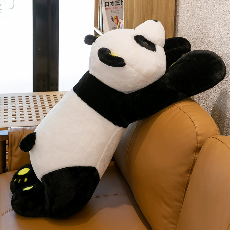 Cute Giant Panda Doll Pillow for Girls Sleeping Leg-Supporting Doll Sleep Hug Bed Doll BEBEAR Stuffed Toy