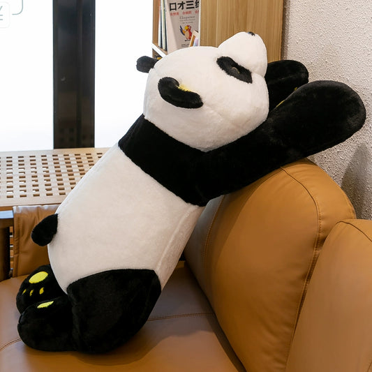 Cute Giant Panda Doll Pillow for Girls Sleeping Leg-Supporting Doll Sleep Hug Bed Doll BEBEAR Stuffed Toy