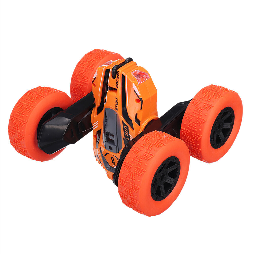 RC Stunt Car 2.4G 4WD 360 Rotate LED Lights Remote Control Off Road Double Sided Vehicles Model Kids Children Toys