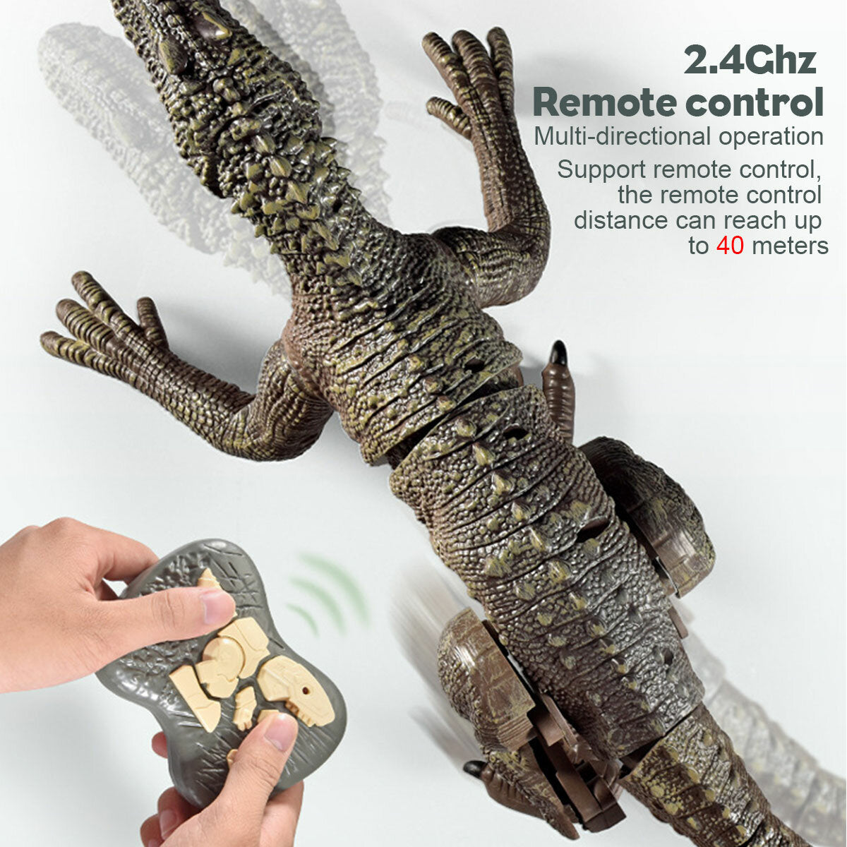 Simulation Tyrannosaurus Rex RC Raptors Electric Walking Simulation Animal Remote Control Jurassic Dinobot Model with Sound and Lights Toy for Kids Gift