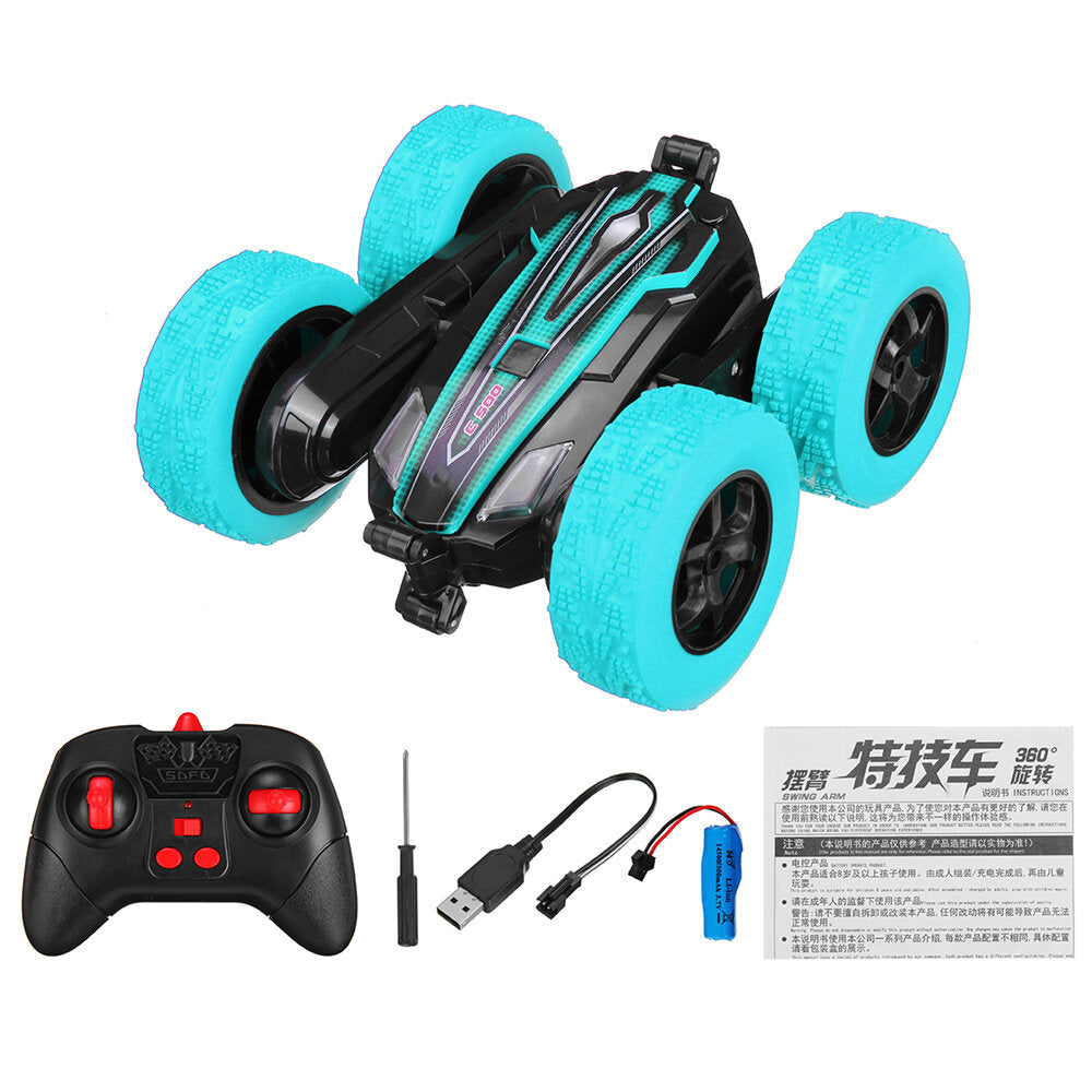 RC Stunt Car Remote Control Gesture Sensing Off-Road Climbing Dual Mode 360 Rotation LED Lights Toys Vehicles Models