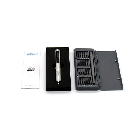 SEQURE SQ-ES126 Mini Electric Screwdriver Smart Repairtools Set With 24 Bits For RC Vehicles Model