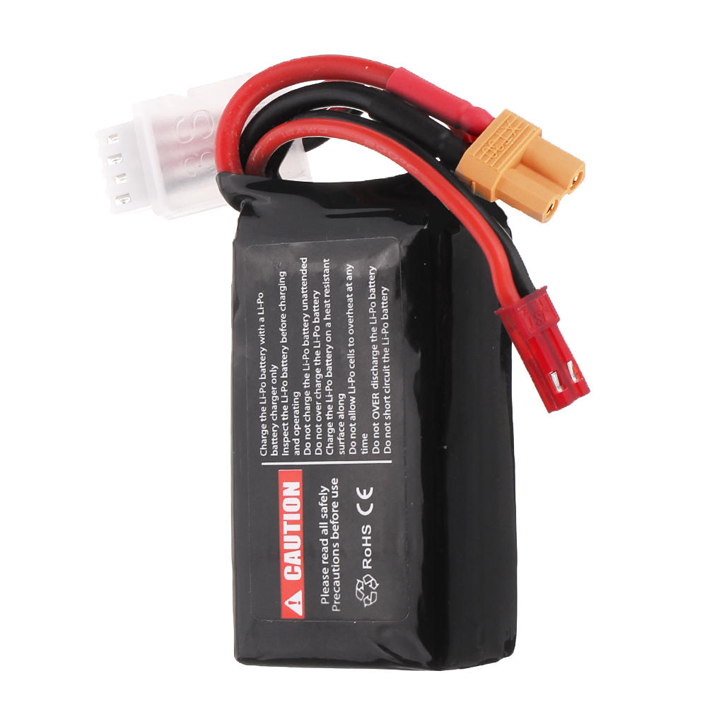 URUAV 11.1V 550mAh 80/160C 3S Lipo Battery JST XT30 Plug for Eachine Lizard95