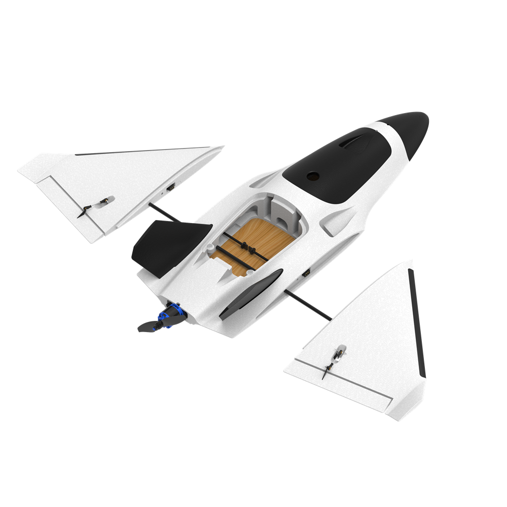 ZOHD Alpha Strike 620mm Wingspan EPP Twin Bay FPV Flying Wing RC Airplane KIT/PNP