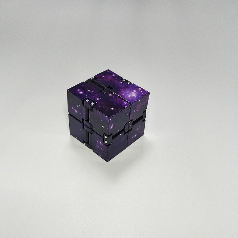 7 Color Creative Infinite Cube Infinity Cube Magic Stress Relief Cube Office Flip Cubic Puzzle Stop Stress Reliever Autism Toys