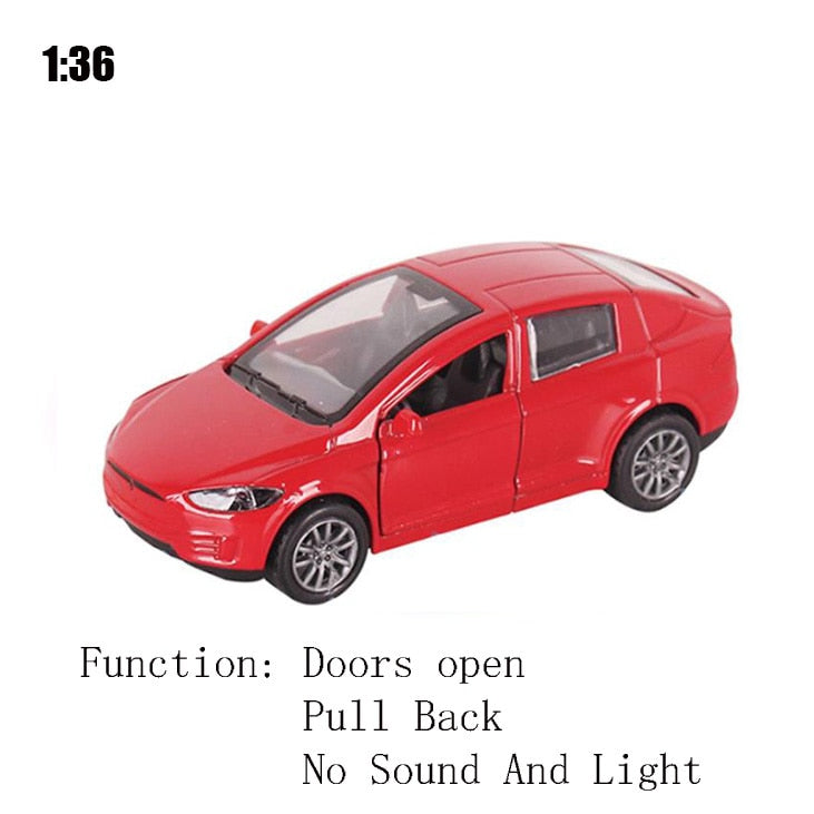 1:32 Tesla MODEL X Alloy Car Model Diecasts &amp; Toy Vehicles Toy Cars Free Shipping Kid Toys For Children Christmas Gifts Boy Toy