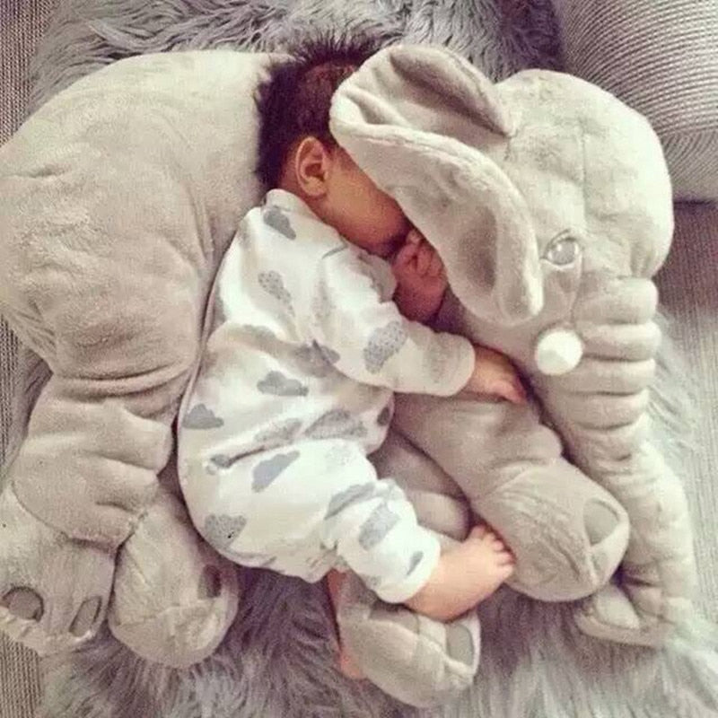 Lovely 40cm/60cm Infant Plush Elephant Soft Appease Elephant Playmate Calm Doll Baby Toy Elephant Pillow Plush Toys Stuffed Doll