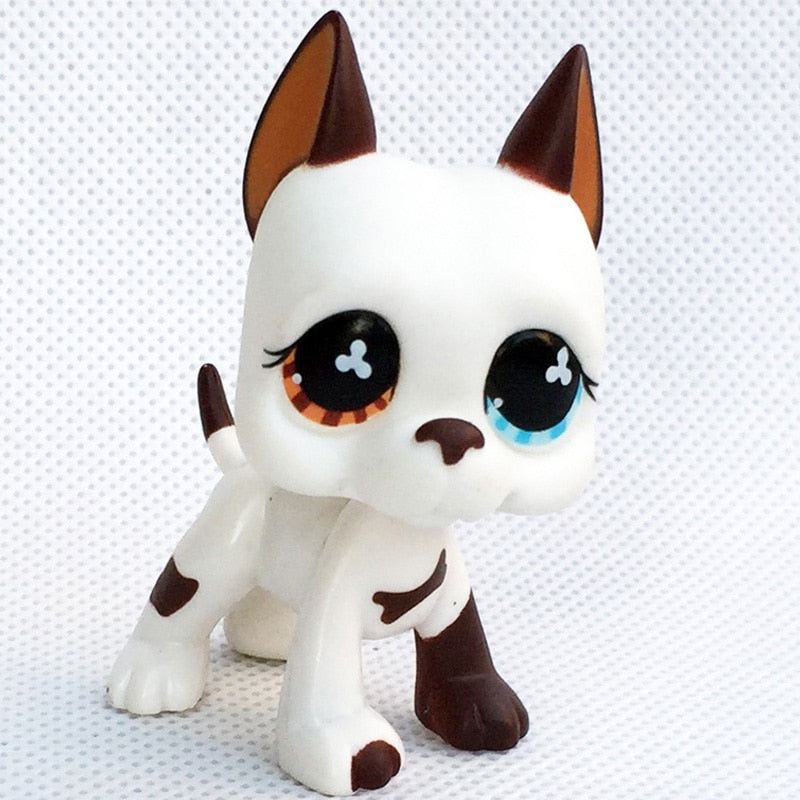 LPS CAT Rare Littlest pet shop Toys Stands Short Hair Kitten Dog Dachshund Collie Spaniel Great Dane Original Bobble head toys