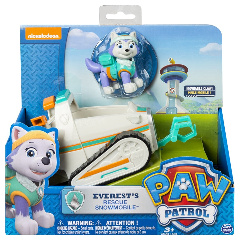 Paw Patrol Rescue Dog Puppy Set Toy Car Patrulla Canina Toys Action Figure Model Marshall Chase Rubble Vehicle Car Children Gift