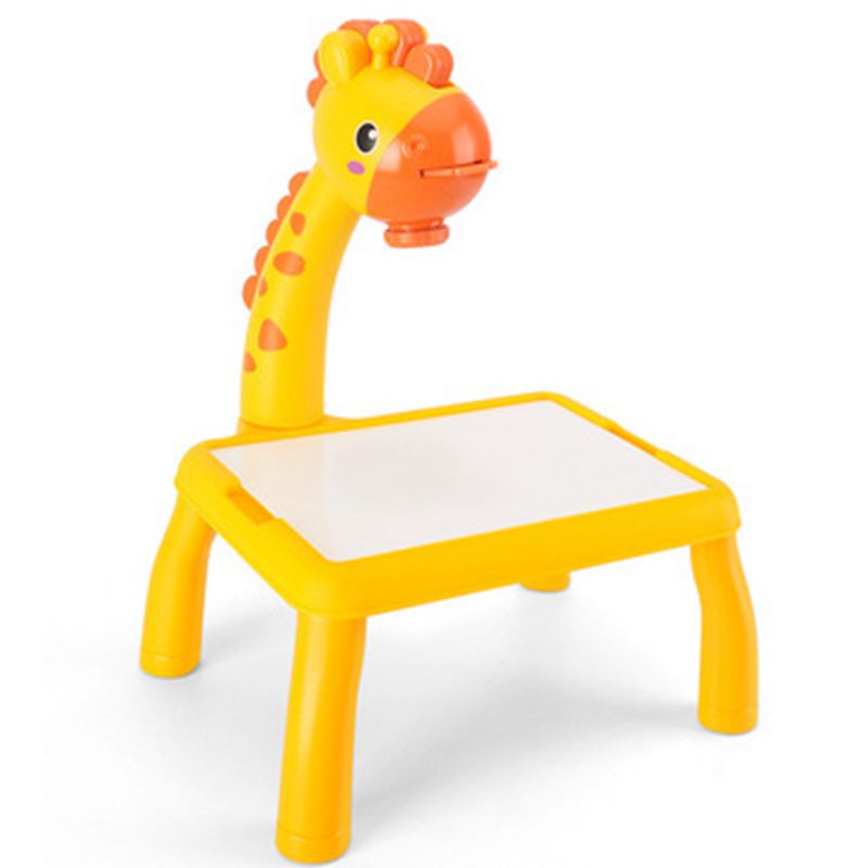 Kids Mini Led Drawing Projector Art Drawing Table Light Toys For Kids Painting Board Small Desk Educational Learning Paint Tool