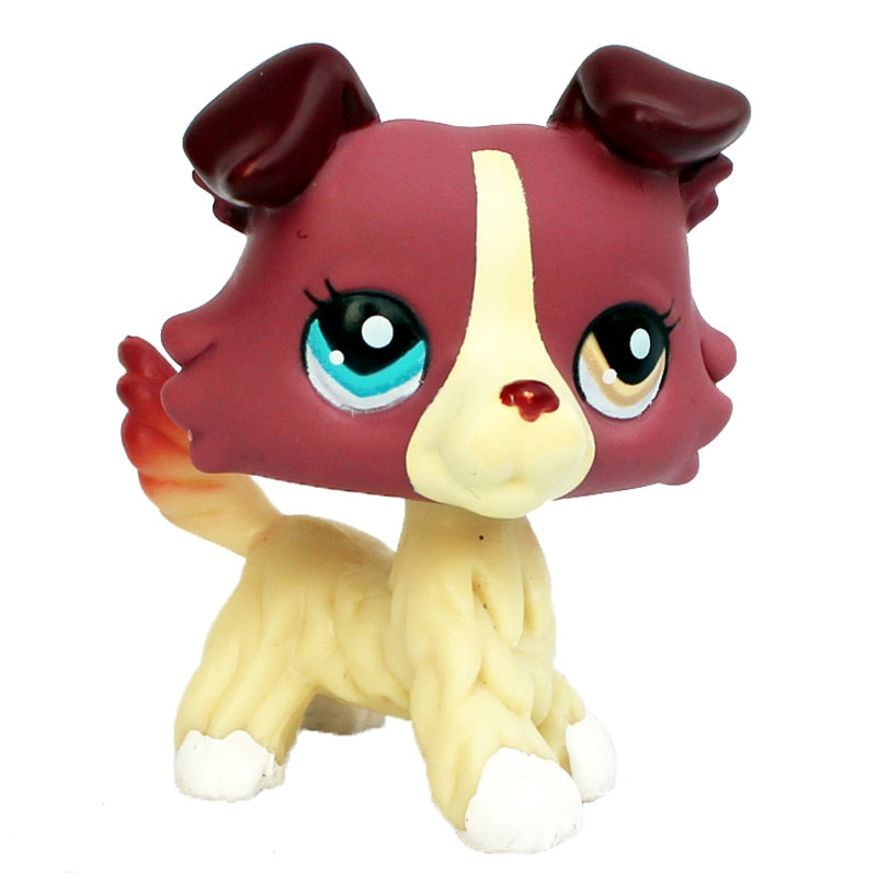 LPS CAT Rare Littlest pet shop Toys Stands Short Hair Kitten Dog Dachshund Collie Spaniel Great Dane Original Bobble head toys