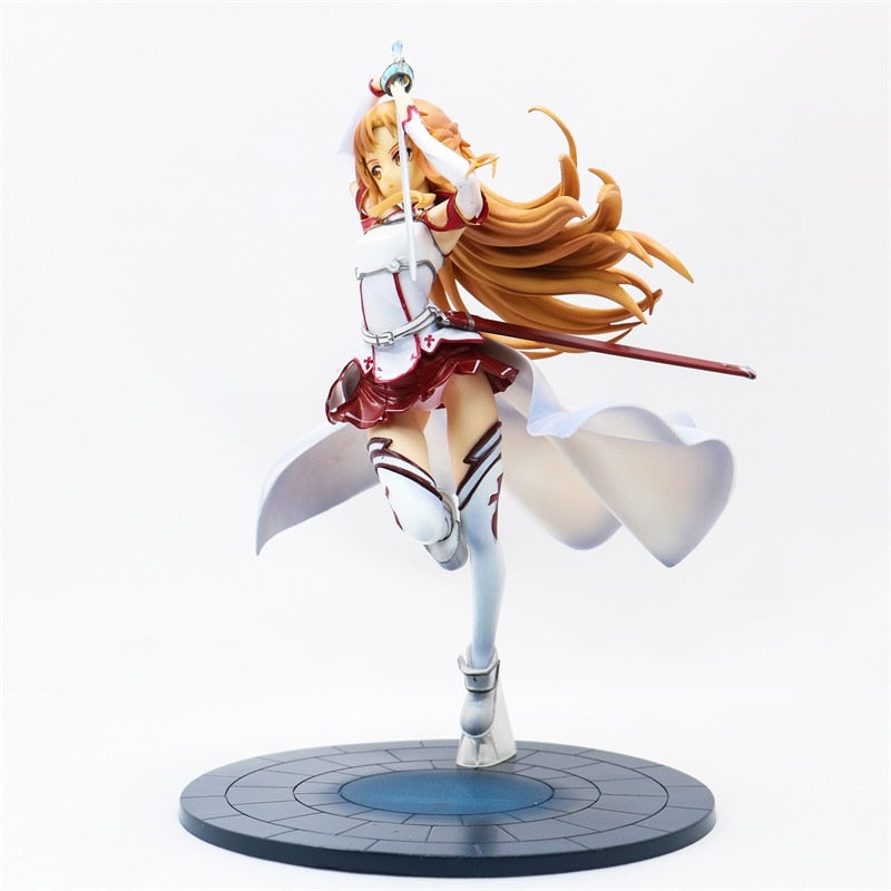 20cm SAO Sword Art Online Yuuki Asuna Action Figure Knights of The Blood Ver. 1/8 Scale PVC Collection Model Toys