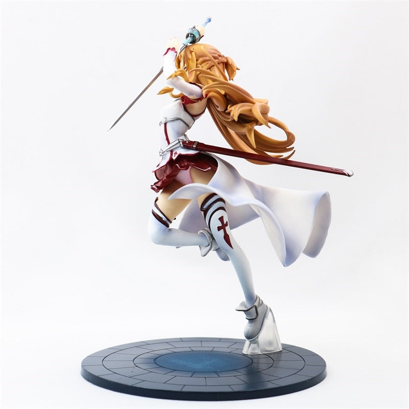 20cm SAO Sword Art Online Yuuki Asuna Action Figure Knights of The Blood Ver. 1/8 Scale PVC Collection Model Toys