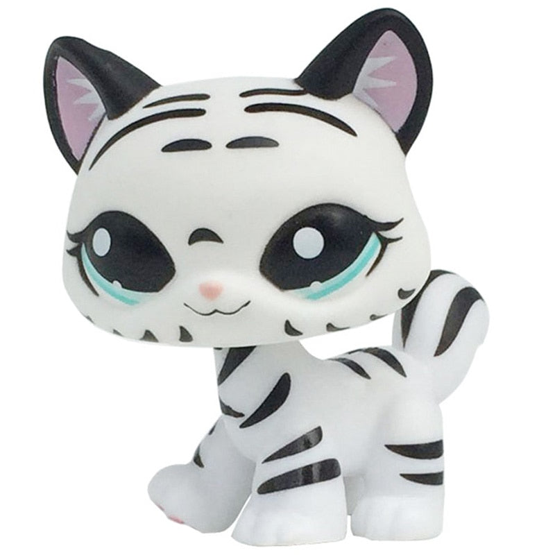 LPS CAT Rare Littlest pet shop Toys Stands Short Hair Kitten Dog Dachshund Collie Spaniel Great Dane Original Bobble head toys