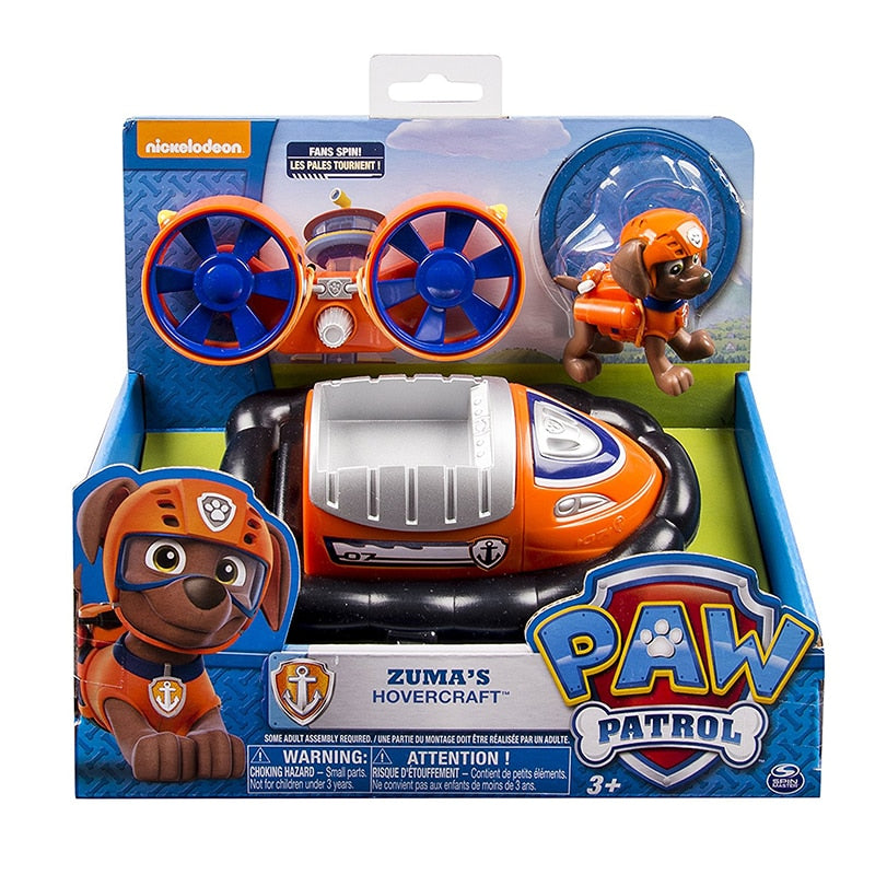 Paw Patrol Rescue Dog Puppy Set Toy Car Patrulla Canina Toys Action Figure Model Marshall Chase Rubble Vehicle Car Children Gift
