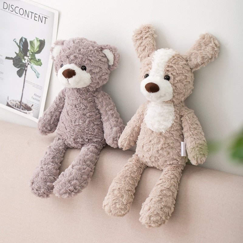 New Hot Sale Doll Dinosaur/ Lamb/Dog/Goose/Duc Plush Toy High Quality Appease Doll Soft Sleeping Accompany Gift For Newborn Kids