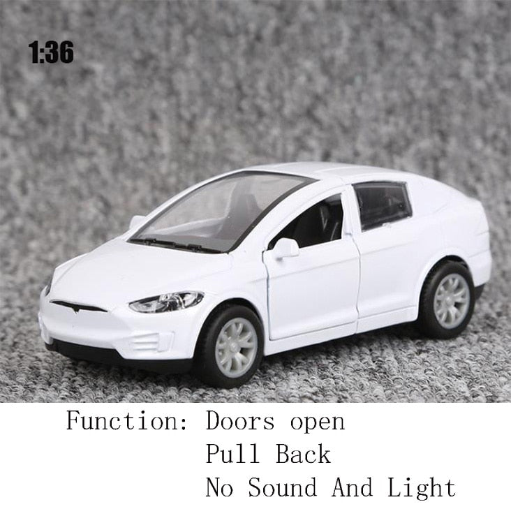 1:32 Tesla MODEL X Alloy Car Model Diecasts &amp; Toy Vehicles Toy Cars Free Shipping Kid Toys For Children Christmas Gifts Boy Toy