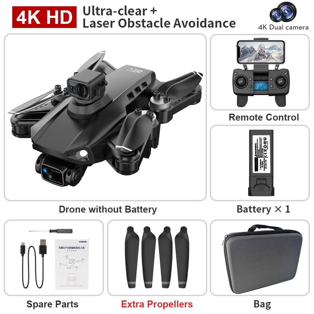 Drone L900 Pro SE MAX 4K Professional HD Camera 5G GPS Visual Obstacle Avoidance Brushless Motor Quadcopter RC Helicopter Toys