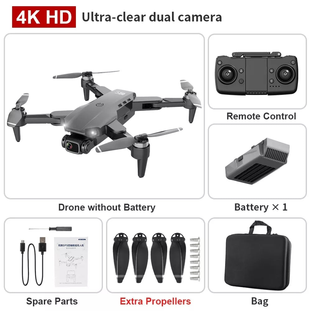 2022 New L900 Pro Drone 4K Professional 5G GPS HD Camera  Photography Brushless Foldable Quadcopter RC Distance 1.2KM Drones Toy
