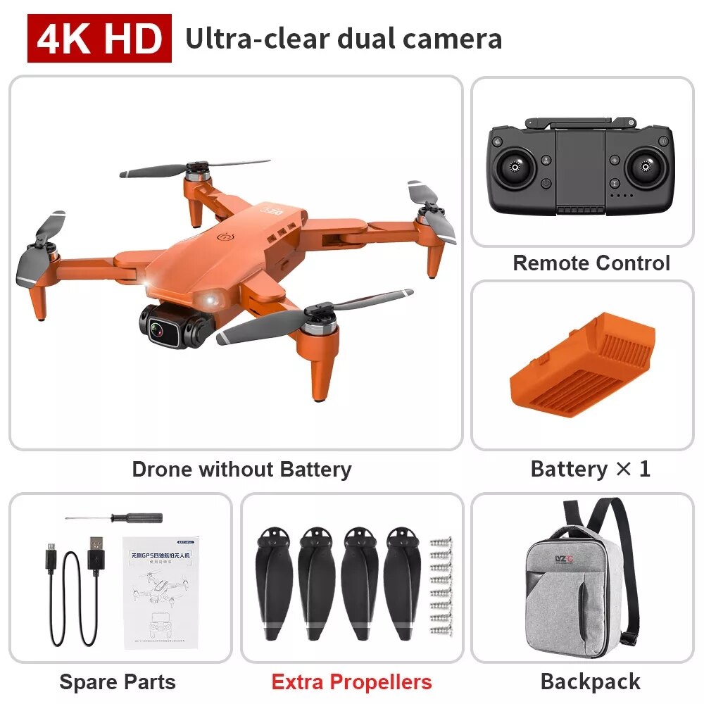 2022 New L900 Pro Drone 4K Professional 5G GPS HD Camera  Photography Brushless Foldable Quadcopter RC Distance 1.2KM Drones Toy
