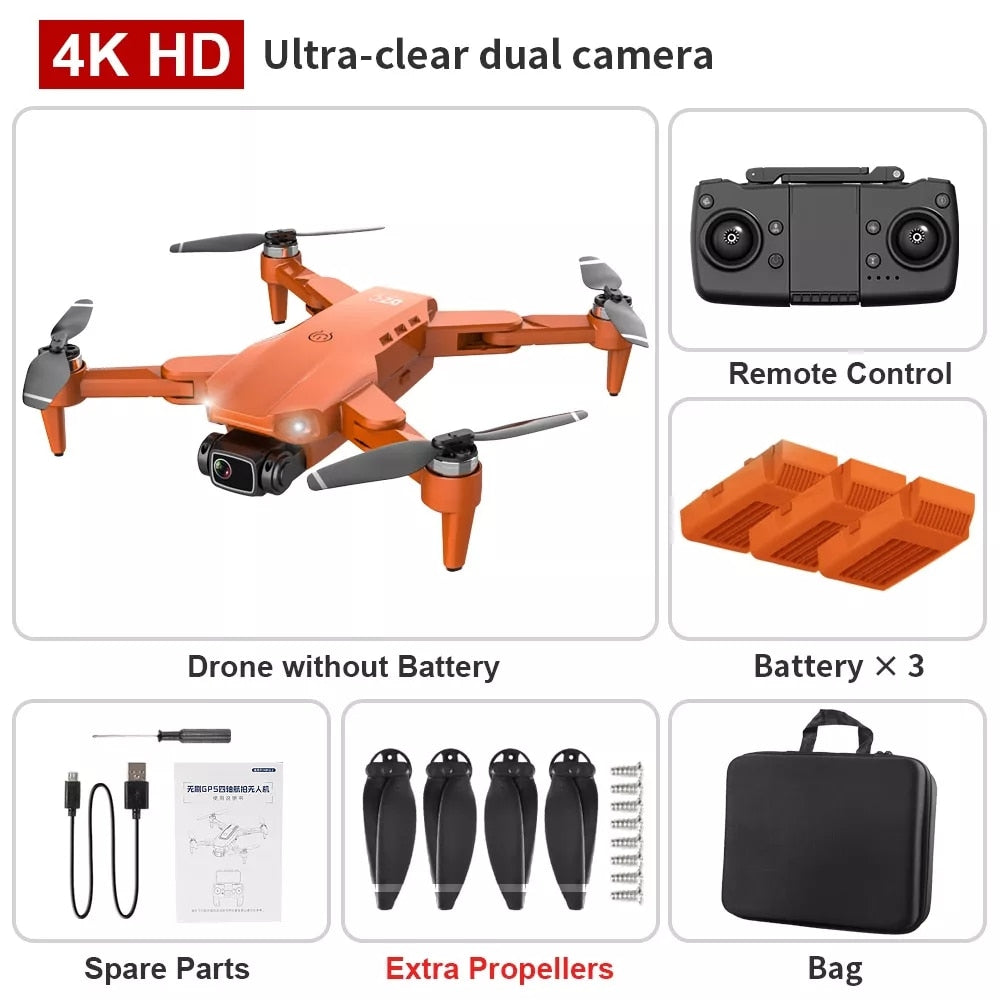 2022 New L900 Pro Drone 4K Professional 5G GPS HD Camera  Photography Brushless Foldable Quadcopter RC Distance 1.2KM Drones Toy