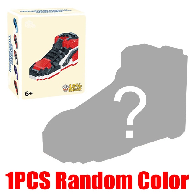 Mini Building Block Boys Sport Basketball Shoes Sneakers Model Anime DIY Buliding Bricks For Blocks Toy Kids Gifts Toys Assembly