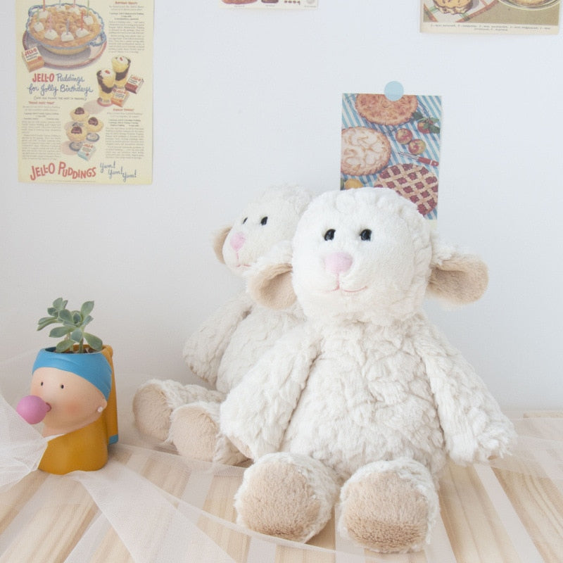 New Hot Sale Doll Dinosaur/ Lamb/Dog/Goose/Duc Plush Toy High Quality Appease Doll Soft Sleeping Accompany Gift For Newborn Kids