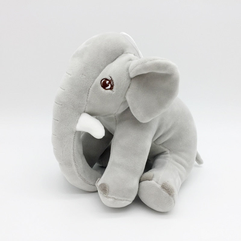 20CM Height Plush Elephant Doll Toy Kids Sleeping Back Cushion Cute Stuffed Elephant Baby Accompany Doll NTDIZ1097