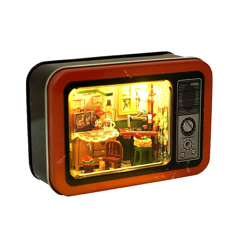 CUTEBEE Doll House Miniature DIY Dollhouse With Furnitures Wooden House Casa Diorama Toys For Children Birthday Gift Z007