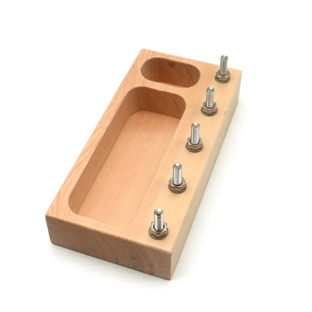 Montessori Busy Board Screw Bolt Set Toys for 2 Year Preschool Montessori Educational Toys For Children Kids Juguetes Montessori