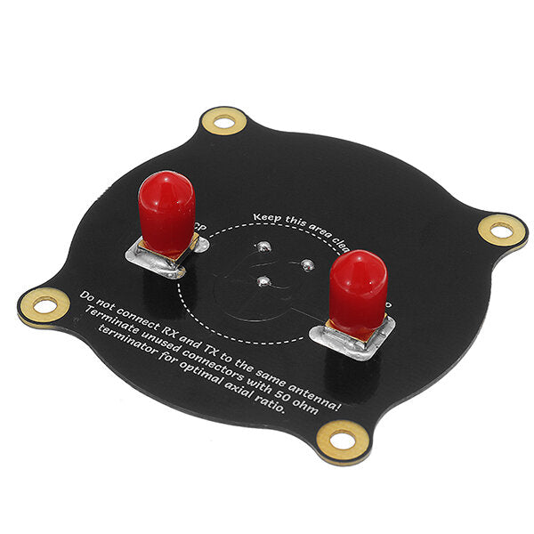 Realacc Triple Feed Patch-1 5.8GHz 9.4dBi Directional Circular Polarized FPV Pagoda Antenna for Fatshark DJI Eachine Goggles