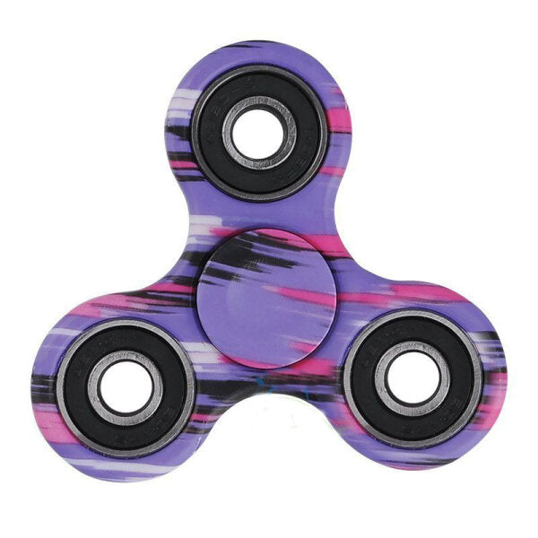 Rotating Tri Spinner Colorful Fidget Hand Spinner EDC Ceramic Bearing Focus Attention Toys