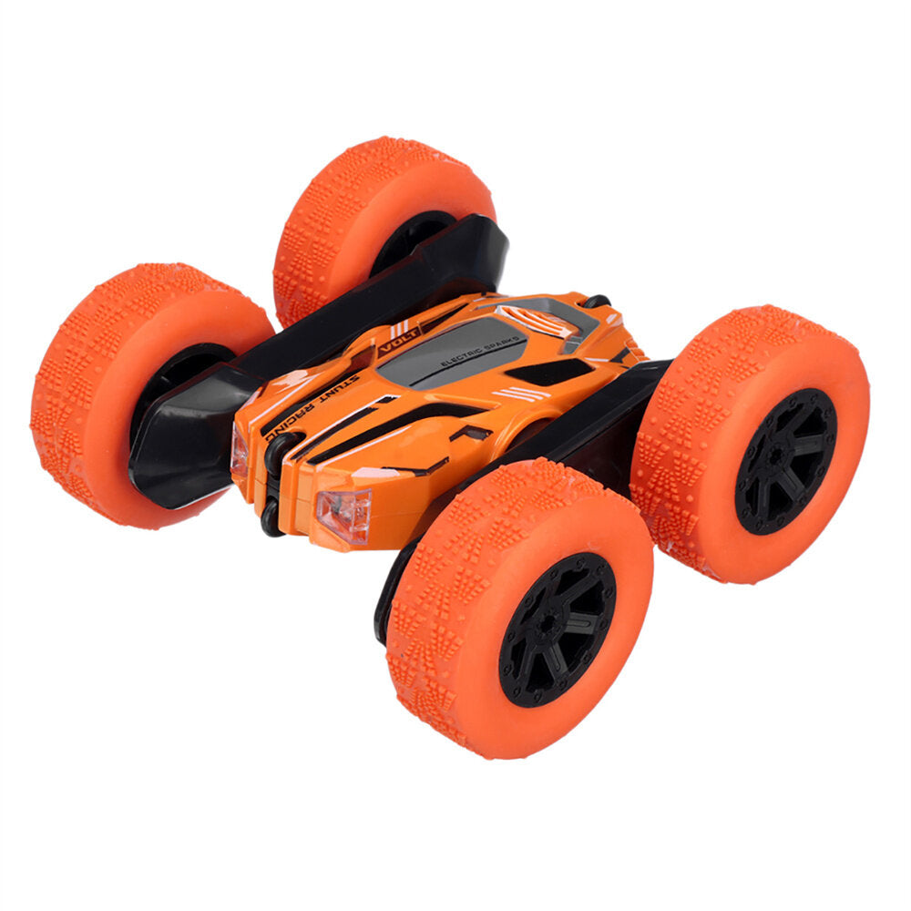 RC Stunt Car 2.4G 4WD 360 Rotate LED Lights Remote Control Off Road Double Sided Vehicles Model Kids Children Toys